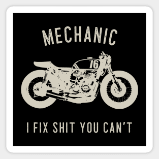 Mechanic Sticker